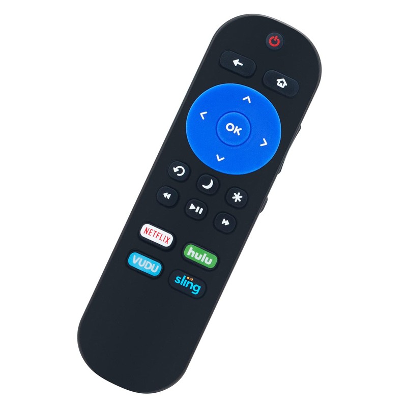 Replacement Remote Control Applicable for Element Roku TV E2AA40R-T E4AA43R-G