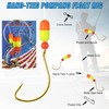 Pompano Rigs for Surf Fishing Rigs, 6/12pcs Pre-Rigged Pompano Rigs