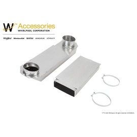 Whirlpool 4396014 Genuine OEM Telescoping Vent Kit For Dryers Telescoping Vent Kit 29 To 50 Inches Aluminium