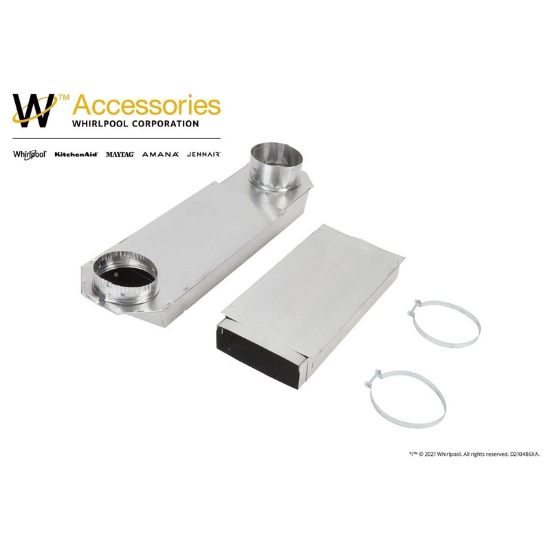 Whirlpool 4396014 Genuine OEM Telescoping Vent Kit For Dryers Telescoping