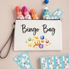 Bingo Bag Linen Style Dabbers Bag Case Pouch Gift