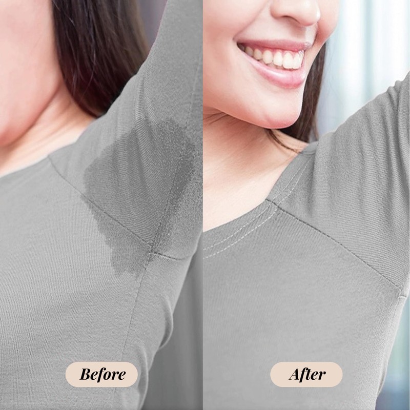 150 Pcs Underarm Sweat Pads, Armpit Sweat Pads for Women