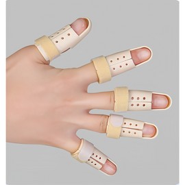 천끝 손가락 고정 보호대 깁스 지지대 6개 Finger Stabilization Splint Brace - Set of 6