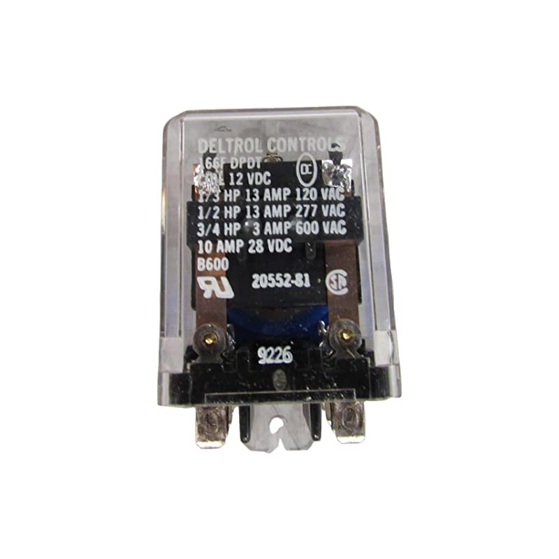 21012-82, Power Relay 24VDC 30A 3PST-NO ((80.26mm 59.69mm)) Flange Mount