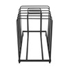 Sallurmose Art Storage Rack with Wheels,9-Section Art Drying Rack Metal