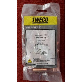 Tweco WS16S45 Weldskill Contact Tip 11601426 25 pack