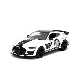Bigtime Muscle 1:24 2020 Ford Mustang Shelby GT500 Die-Cast Car, Toys for Kids and Adults(White)