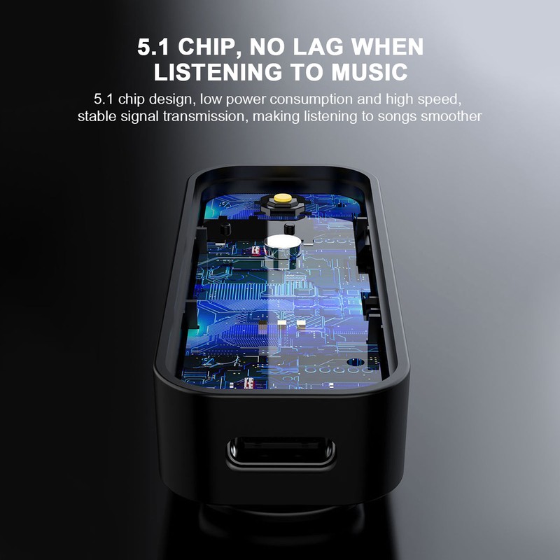 Bluetooth 5.1 Sound Receiver Transmitter 2 in 1 Noise Reduction