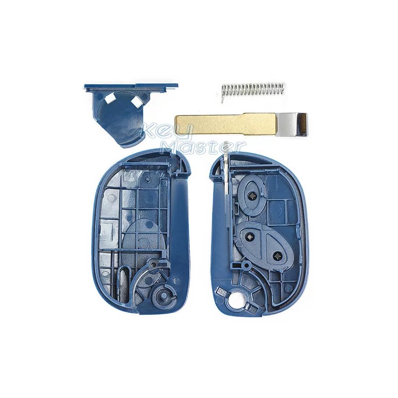 KeyMaster 2for Maserati GranTurismo Quattroporte 05-11 Flip Remote Key Shell