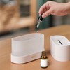 Essential Oil Diffuser Flame Light Aromatherapy Humidifier Quiet Operation USB