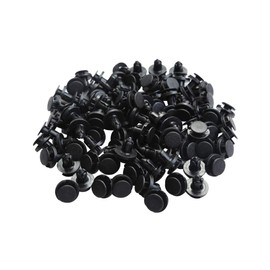 Dihoo Trim Clips 8mm 100pcs Clips Interior Rivet Fasteners Retainer Plastic Auto Fit Mazda Toyota Suzuki