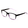 Rectangular Lightweight Reading Glasses - Anti-Reflective Coating - Spring Hinge