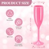 XUWAIDSGN Champagne Flute Acrylic Champagne Glasses Wedding Toasting Champagne Flute