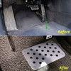Rxmgf Car Truck Floor Mat Carpet Heel Pad Plate Rest
