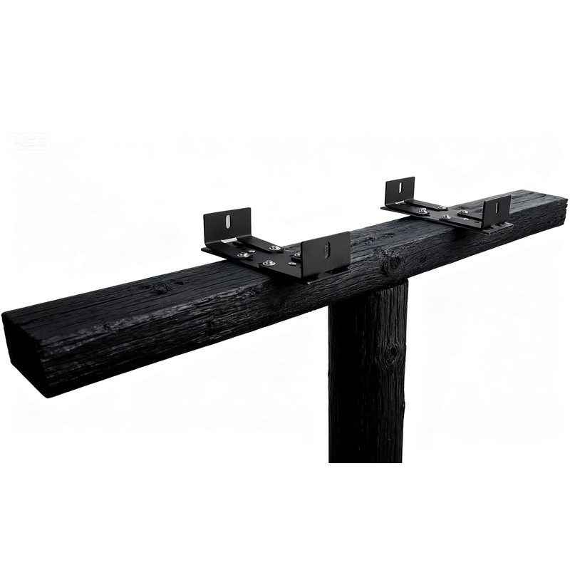 HzCHSyanna Adjustable Mailbox Mounting Bracket,Carbon Steel,Adjustable Design(Only Applicable to mailboxes