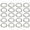 20 Pcs Starlock Washers, M14 Internal Tooth Starlock Washers Stainless