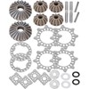 RCarmubWow RC Steel Differential Gear Set Upgrades Part for 1/8