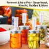 Yiyiring 8 Set Fermentation Kit for Wide Mouth Mason Jar