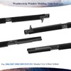 ItranMc Car Window Weather Stripping Molding Trim Belt,Compatible with Honda