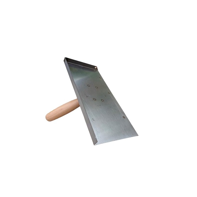 Stainless Steel Pointing Brickwork Hawk with Wooden Handle, Pointing, Bricklaying,