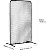 VEVOR I Screen Baseball for Batting Cage, 7x4 ft Baseball
