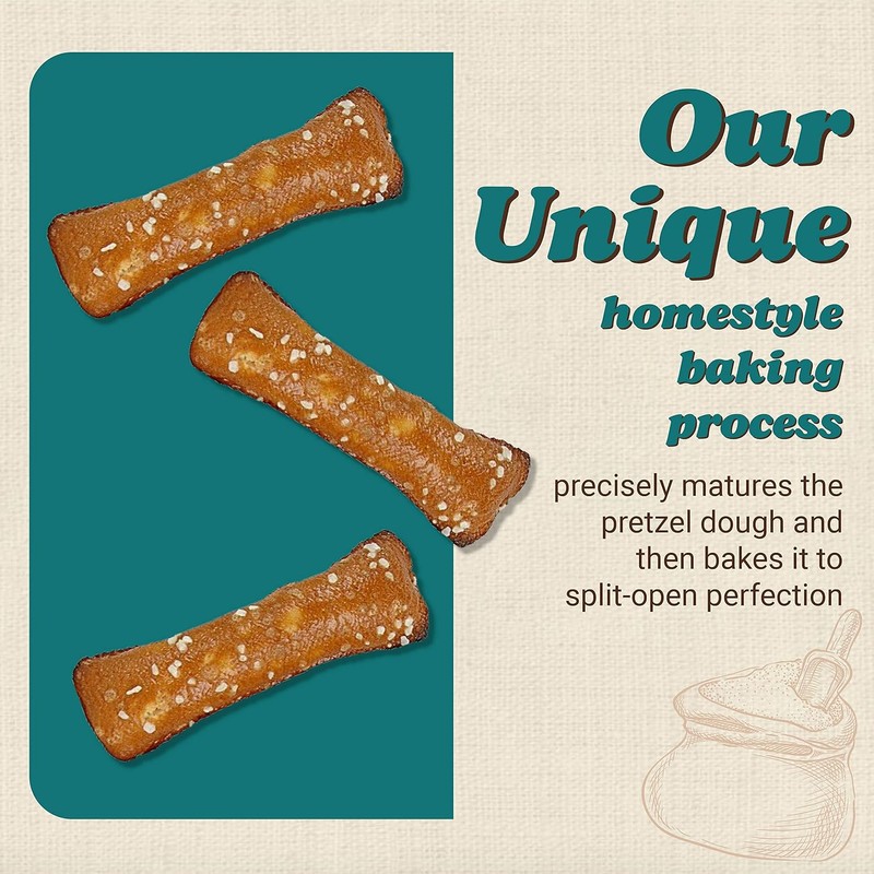 Unique Snacks Original Pretzel Shells, Delicious Homestyle Baked Snack Bag,