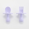 Elli&Nooli Baby Utensil Set - Self-Feeding Baby Spoons - Choke