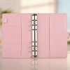 Bolsa De Carpeta Carpeta Planner A6 Cartoon Macaron Rosa