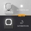 YUNLEX Night Light Socket with Twilight Sensor, Pack of 2