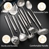 10 PCS Stainless Steel Kitchen Utensil Set Cooking Utensils, Potato