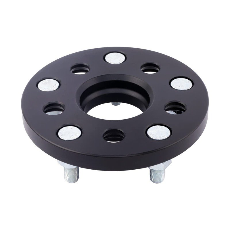 DCVAMOUS 4PC 5x108 Hubcentric Wheel Spacers 15mm with 12x1.5 Studs