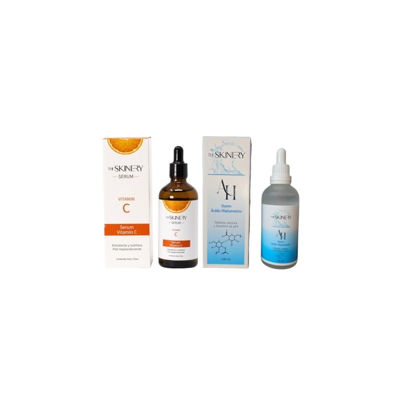 set sueros Ácido Hialuronico y Vitamina C 100 ml
