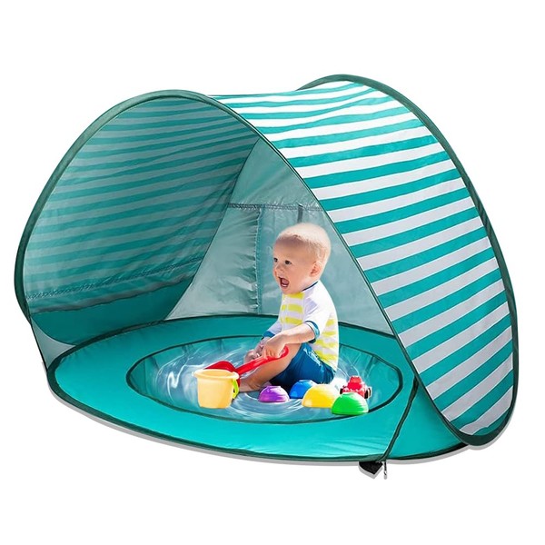 YANGUN Pop Up Beach Shelter, Baby Beach Tent with Separable