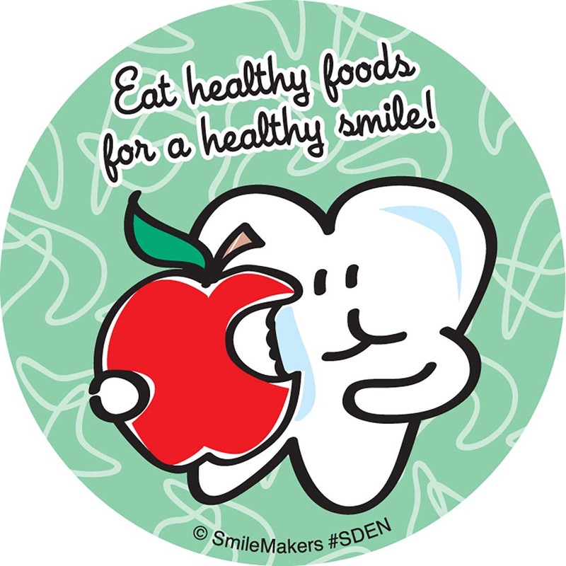 Simple Dental Stickers - Prizes and Giveaways - 100 per
