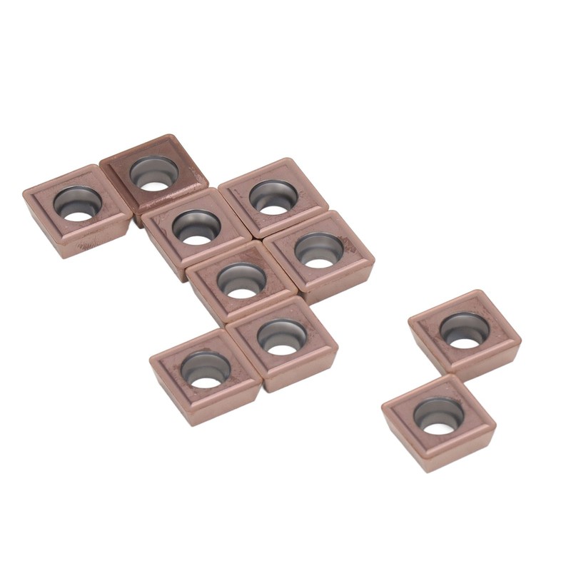 10Pcs Carbide Turning Inserts Cutters DIY CNC Lathe Wood Cutting