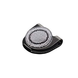 Orbiloc Lightweight Visibility Aid Dog Walking Safety Light Reflective Clip, One Size,Black