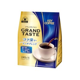Key Coffee Grand Taste Rich Rich Blend Powder (FP) 8.5 oz (240 g)