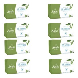 Jabón De Te Verde Shelo 100g Paquete X8