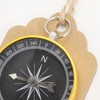 Toyvian 10 x Compass Pendants for Birthday Wedding Party