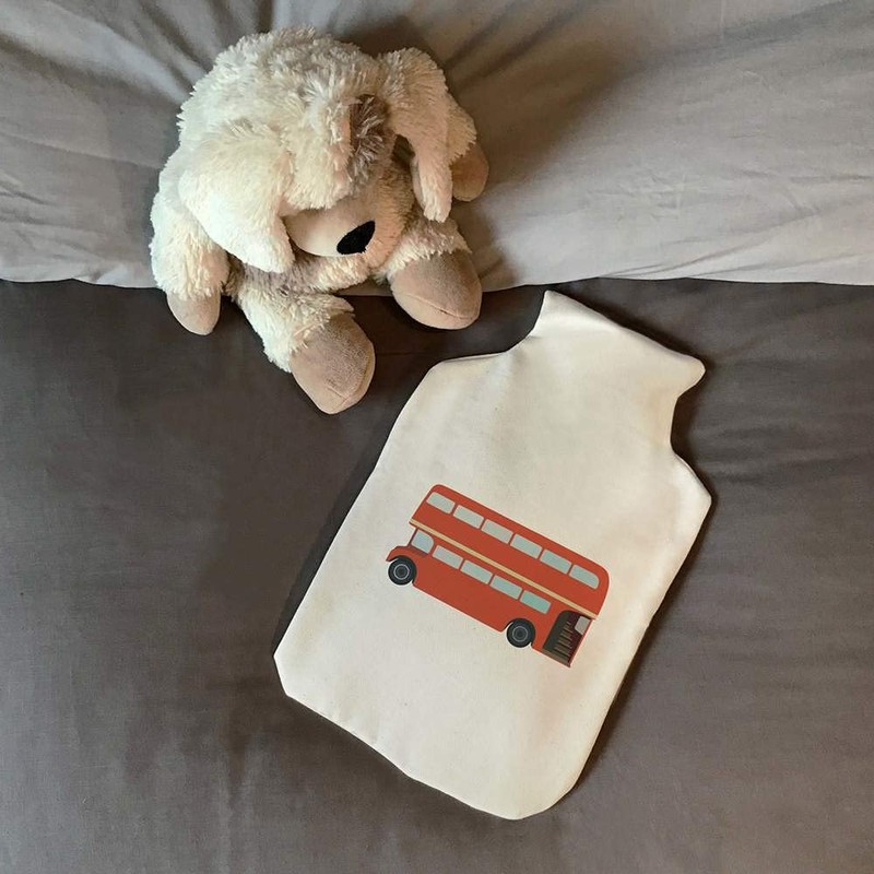 'London Bus' Hot Water Bottle Cover (HW00020739)