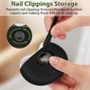 Electric Nail Clipper, 3 Speeds Automatic Nail Clippe, USB Rechargeable
