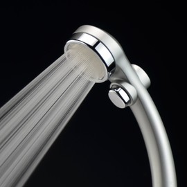 Kakudai Relax Stop Shower Platinum Silver 356-913-S