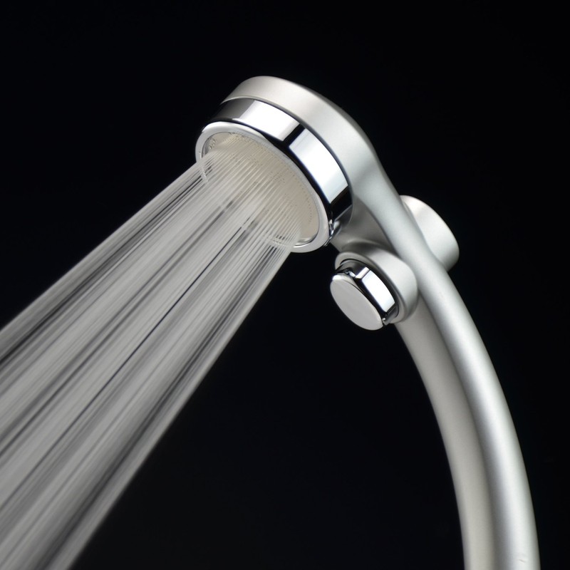 Kakudai Relax Stop Shower Platinum Silver 356-913-S