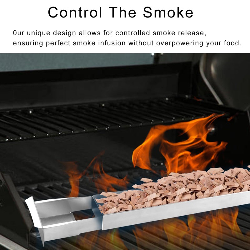 Plowo DCS Chip Wood Chip Smoker Tray