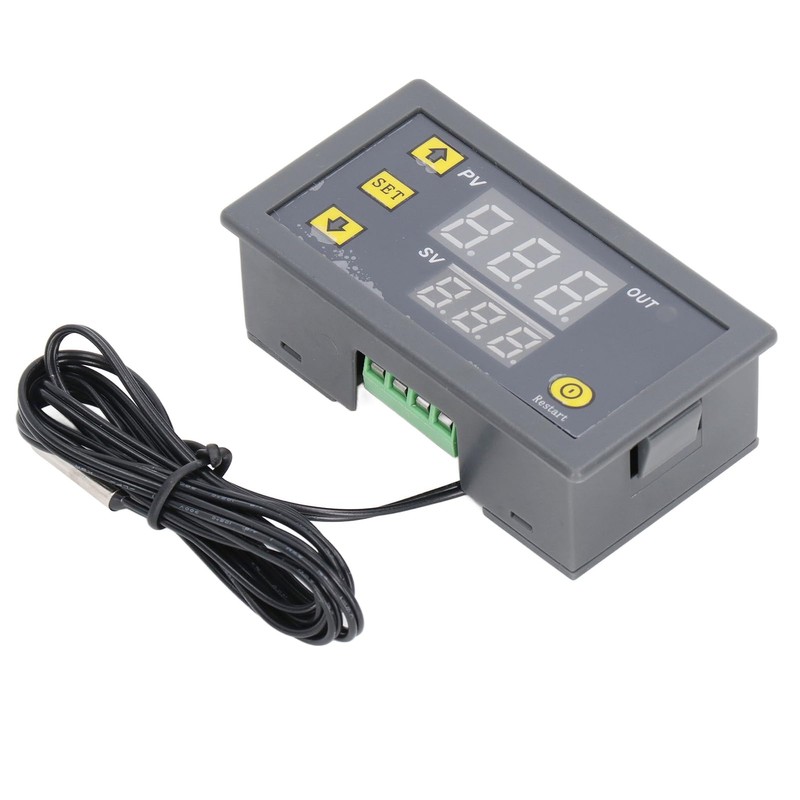 LED Digital Display Temperature Control Module Mini Thermostat for Refrigerator