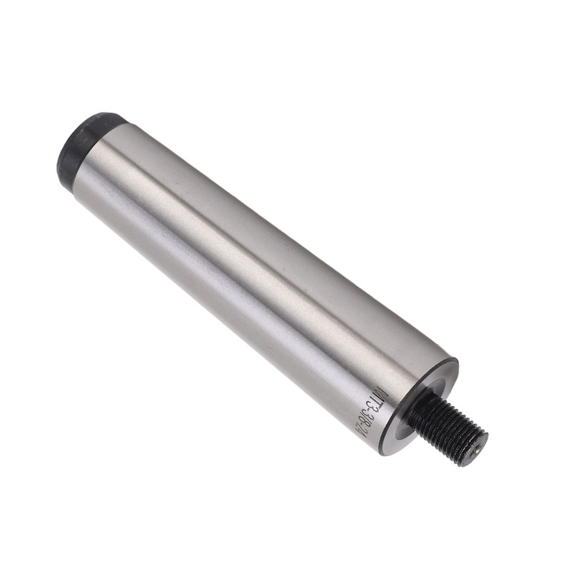 Drill Chuck Arbor MT3 Shank to 3/8in‑24 Threaded Mill Chuck