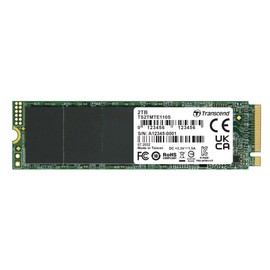 Transcend 2TB PCIe Gen3 x4 M.2 SSD 2280 for high-end applications (gaming, digital audio and video production, etc.); Fast transfer (up to 1800/1500 MB/s) TS2TMTE110S