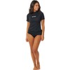 RIP CURL Womens Classic Surf Short Sleeve Rash Vest Top