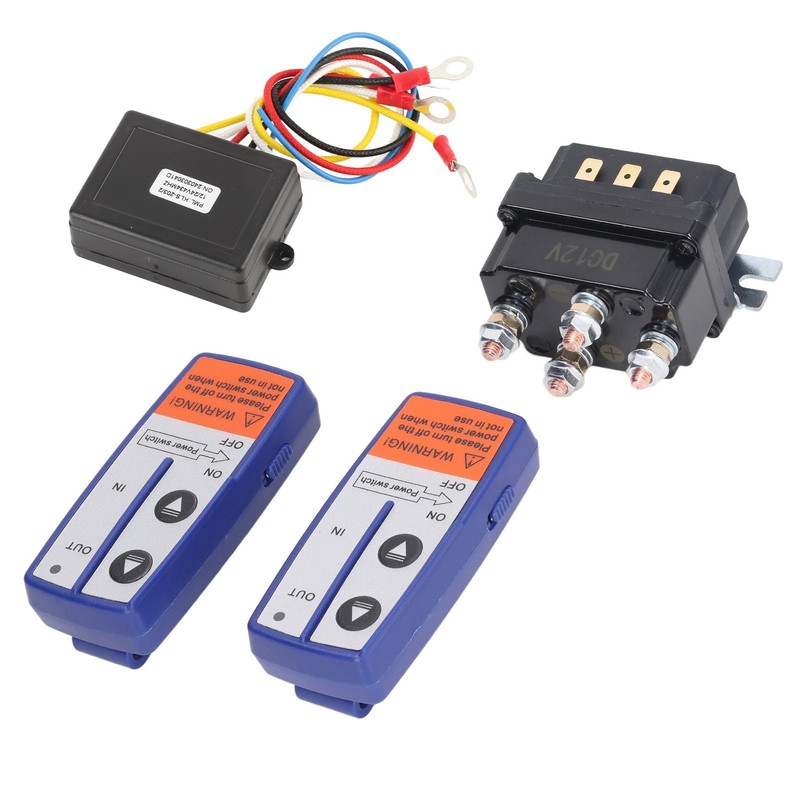 Ausla 12V 250A Winch Relay Kit, Brass Coil Split Charging