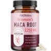 SMNutrition Women's Organic Maca Root – 2250mg Gelatinized Peruvian Maca